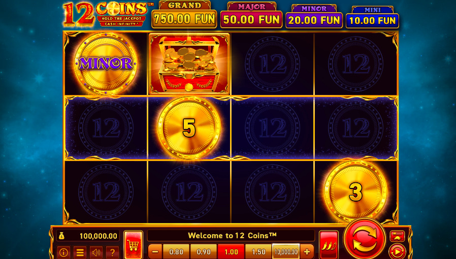 12 Coins Slot Online