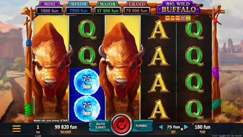 Big Wild Buffalo Slot Game