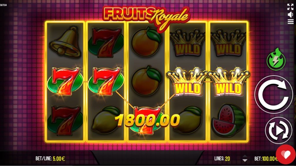 Fruits Royale game
