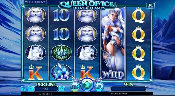 Queen Of Ice - Frozen Flames Slot
