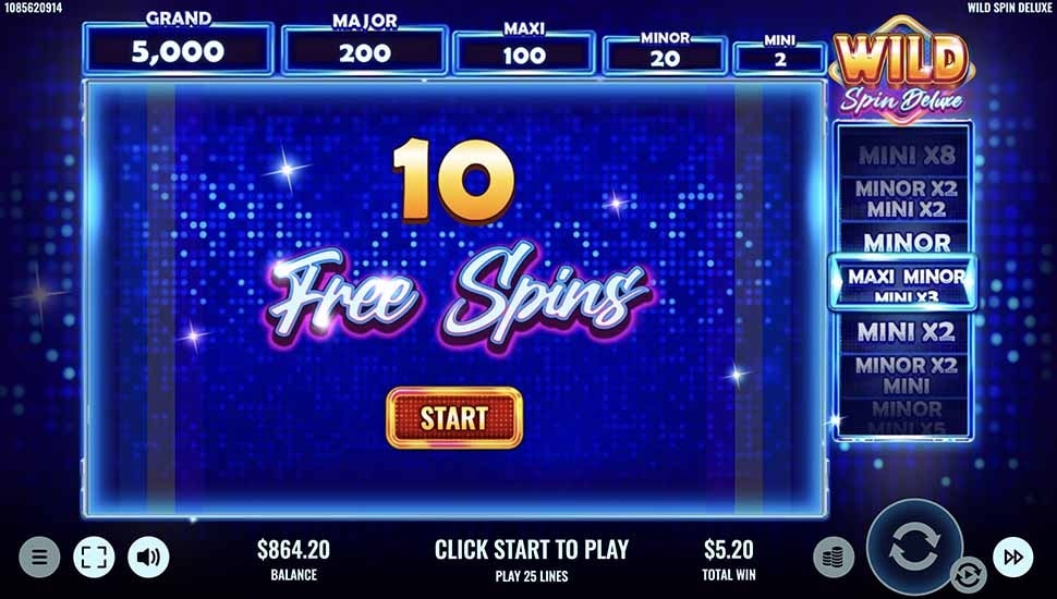 Wild Spin Deluxe Slot Review