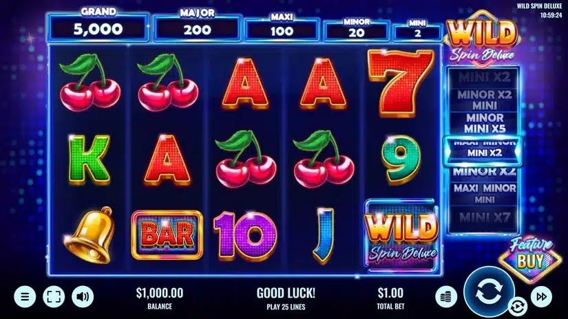 Wild Spin Deluxe Slot game