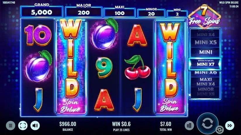 Wild Spin Deluxe Slot