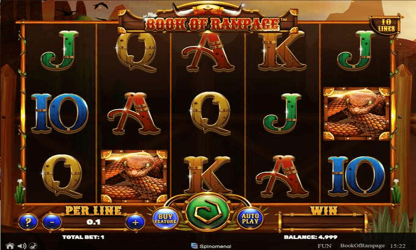 Book of Rampage Slot Online