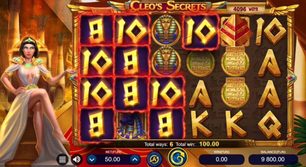 Cleo’s Secrets game