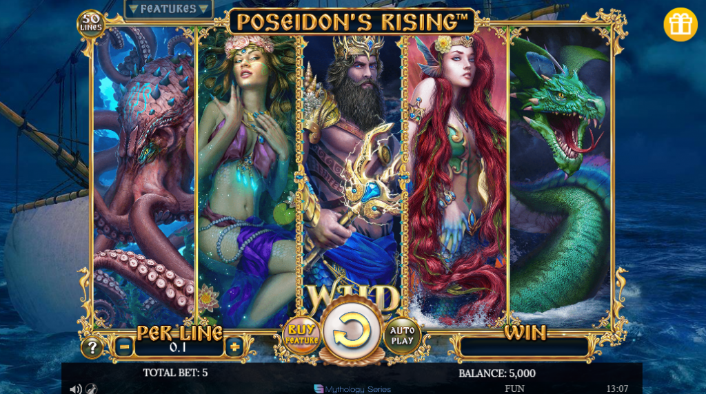Poseidon's Rising Slot Online